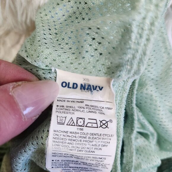 Mens Mint Green Swim Shorts With Pineapple Print By Old Navy Size XSm - Picture 7 of 7